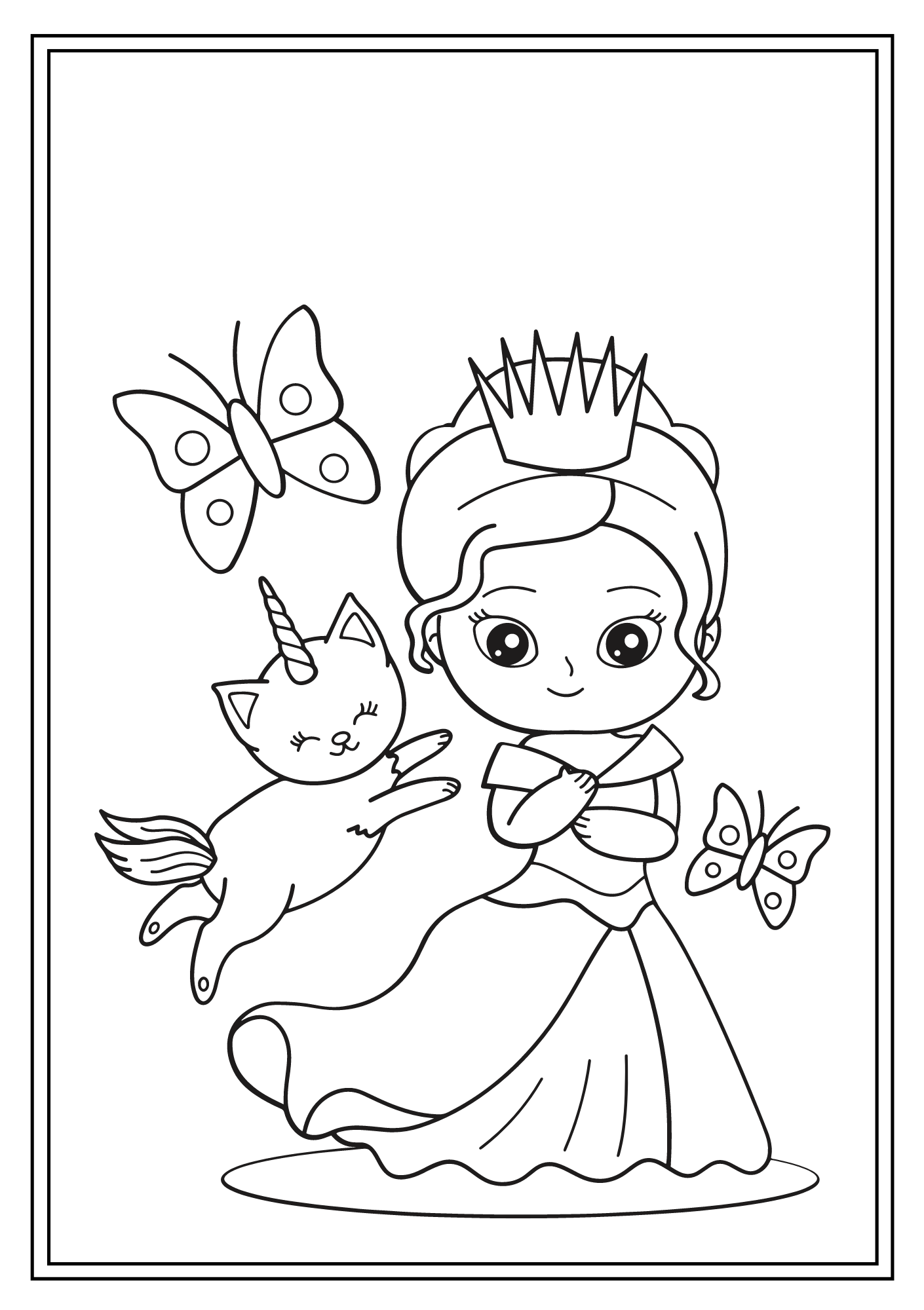 Fairy Tales Coloring Booklet